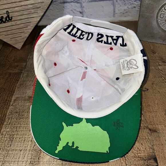 Peterbilt United States Flag Hat 1994 Global Flag Adjustable Snap Back Cap - Picture 9 of 10